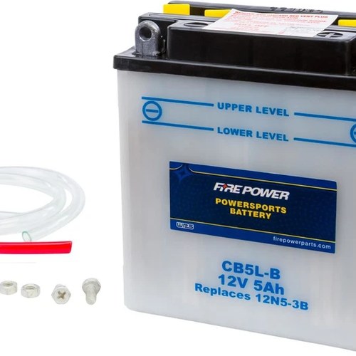Wps Fire Power CB5L-B Battery CB5L-B for Yamaha/Suzuki XT600/DR650S/XT550/SRX600