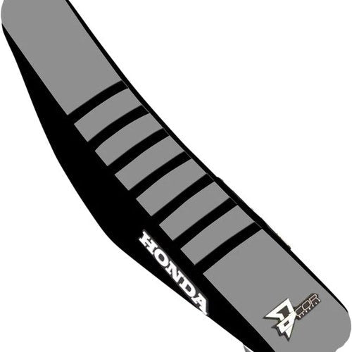 Dcor Ribbed Seat Cover Black/Gray/Black #30-10-502 for Honda CRF450R/CRF250R
