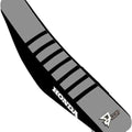 Dcor Ribbed Seat Cover Black/Gray/Black #30-10-502 for Honda CRF450R/CRF250R
