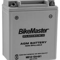 BikeMaster Agm Platinum II Battery #MS12-12A-4A1 for Honda/Kawasaki/Yamaha