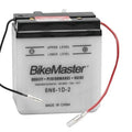 BikeMaster Standard Battery 6N6-1D-2 fits Kawasaki KE100/KE175/KM100/KS125