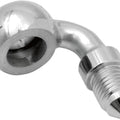 DS 3/8" 10mm x AN-3 Male Banjo 90 Degree Chrome