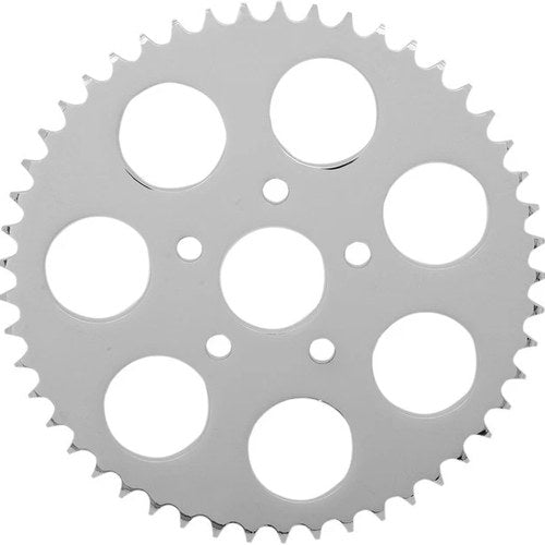 DS Rear Wheel Sprocket Flat 49T Chrome Harley Davidson Sportster #142955