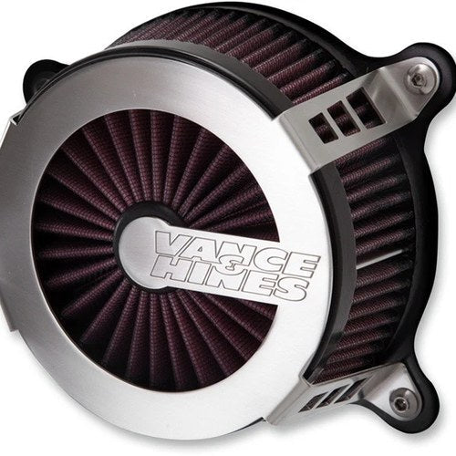 Vance & Hines VO2 Cage Fighter Air Cleaner Kit Brushed 70366 Harley Davidson