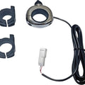 Custom Dynamics Universal Auxiliary Handlebar Mounted On/Off Switch Chrome