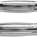 Accutronix Diamond Grips Chrome Throttle By Wire #GR101-IC Harley Davidson