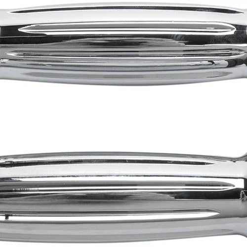 Accutronix Diamond Grips Chrome Throttle By Wire #GR101-IC Harley Davidson