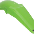 UFO Fender Rear KX Green KA03737026 for Kawasaki KX250 2-Stroke/KX125