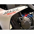 Shogun No-Cut Frame Sliders Black Honda CBR600RR 2007-2008