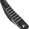 Dcor Ribbed Seat Cover Black/Black/Gray #30-10-082 for Honda CRF110F 2019-2023