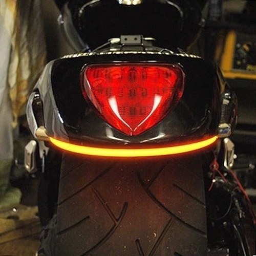 New Rage Cycles LED Rear Turn Signals Amber for Suzuki Boulevard M109R