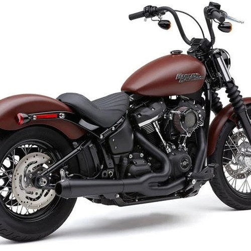 Cobra El Diablo 4" 2-1 Black Harley FXBB/FXLR Softail 2018-2020