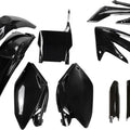 UFO Complete Plastics Kit Black for Honda CRF250R 4-Stroke 2004-2005