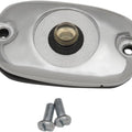 Drag Specialties Rear Brake Master Cylinder Cover Chrome #174025 Harley Davidson