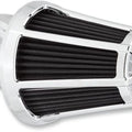 Arlen Ness Monster Sucker 90-Degree Air Cleaner Kit Beveled Chrome #81-023