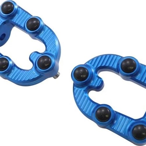 Arlen Ness MX Driver Footpegs Blue