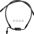 Magnum Black Pearl Designer ABS Lower Brake Line Kit #AS47006 Harley Davidson