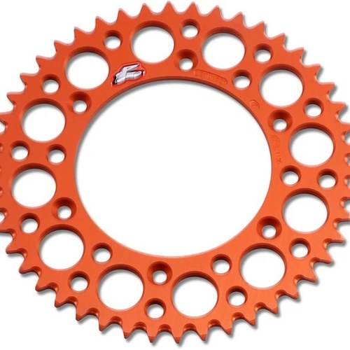 Renthal Aluminum Rear Sprocket 46T Orange 224U-520-46GPOR KTM/Husqvarna/Husaberg