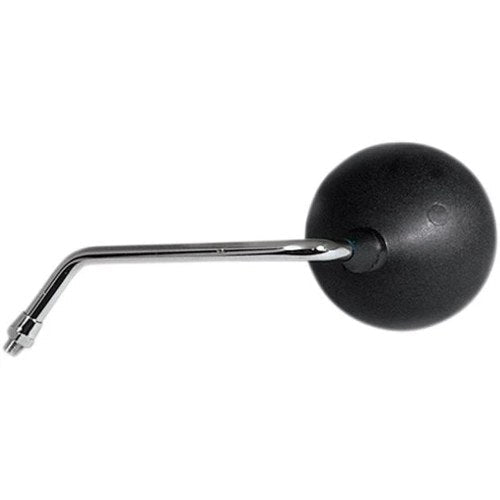 Emgo Replacement Mirror Round Left Black Fits Yamaha XS Models