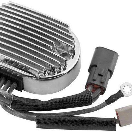 Twin Power Regulator 40A 12V Chrome #H4007C Harley Davidson