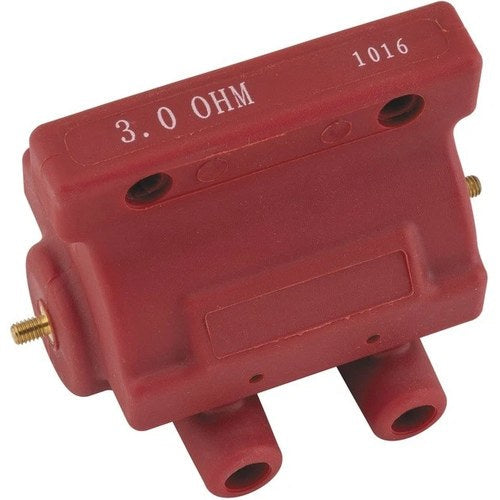 Twin Power High-Performance Ignition Coil 3 Ohms Red #10-2025 Harley Davidson