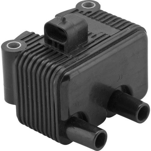 Twin Power Single Fire Ignition Coil 1 Ohms Black #10-2001 Harley Davidson