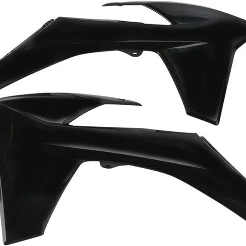 Acerbis Radiator Shrouds Black #2205440001 KTM