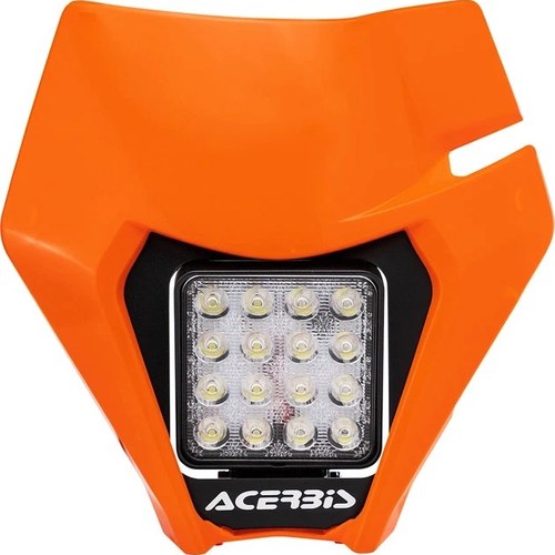 Acerbis Vsl LED Headlight Orange #2780475226 KTM