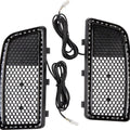 Custom Dynamics Lower Fairing LED Light Inserts Black/Amber #CD-LF-AA-B