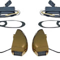 Custom Dynamics ProBeam LED Turn Signals Gold Smoke Harley Davidson Road Glide