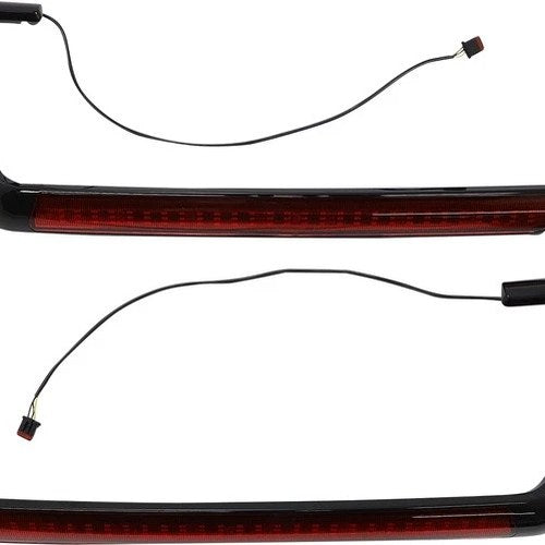 Custom Dynamics Lower Saddlebag LED Side Marker Lights Black Red #CD-SB-SIDE-RB