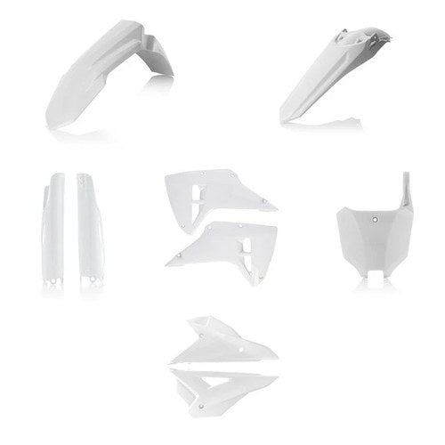 Acerbis Full Plastics Kit White for Honda CRF450RX/CRF250RX 4-Stroke 2025
