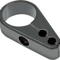 DS Die-Cast Throttle and Idle Cable Clamp Black 1.25"