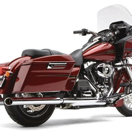 Cobra Slip-On Mufflers Chrome #6020 Harley Davidson