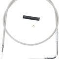 DS Braided Alternate Length Throttle Cable 48-1/2" #211675 Harley Davidson