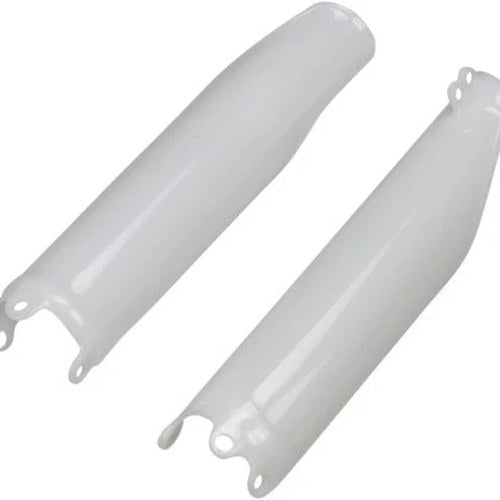 UFO Fork Guards White HO04640280 for Honda CRF450R/CRF250R 4-Stroke