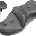 Saddlemen RoadSofa PT Seat With Backrest #284037 Harley Davidson