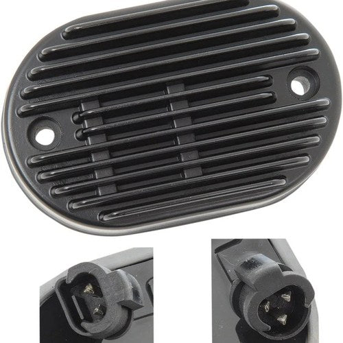 DS Premium Voltage Regulator Black Harley Davidson Softail/FatBoy/Softail Slim