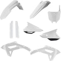 Acerbis Full Plastics Kit White/Black 2861801035 for Honda CRF450RX 2021-2022