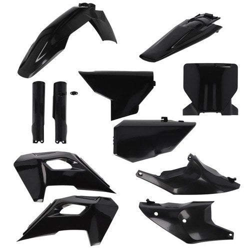 Acerbis Full Plastics Kit Black #2986610001 Husqvarna