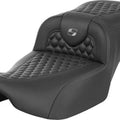 Saddlemen RoadSofa HC Ext. Reach Seat Gray Stitch #284989 Harley Davidson