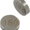 K&L Valve Shims 7.5mm Diameter x 1.80mm Thick 5-Pack