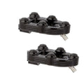 Arlen Ness MX Footpegs Black
