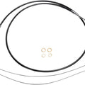 Magnum XR ABS Upper Front Brake Line Black/Chrome #SBC1401-68 Harley Davidson