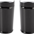 Arlen Ness Smooth Fork Boot Covers Black #20-033 Harley Davidson