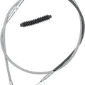 Drag Specialties Braided Clutch Cable 80" Clear Coated #211887 Harley Davidson