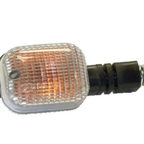 K&S Dual Sport 12V DOT Turn Signals S/F Black/Clear