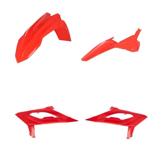 Acerbis Plastics Kit Red #2979650004 Beta 300 RX 2T 2023