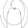 Magnum Polished Stainless Designer Non-ABS Lower Brake Line Kit #57004