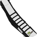 Dcor Ribbed Seat Cover Black/White/Black #30-50-128 for Yamaha